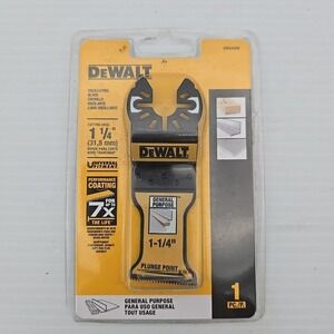 DEWALT DWA4258 1-1/4 INCH PLUNGEPOINT OSCILLATING BLADE 1 PACK (HPB023282)